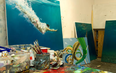 Studio: Eric Zener : Inside The Artist’s Studio and Interview Regarding His New Nature Series Of Paintings – Warholian