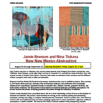 Jamie Brunson and Nina Tichava | New New Mexico Abstraction