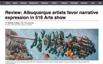 Scott Greene “Bewilderness” Review in Albuquerque Journal