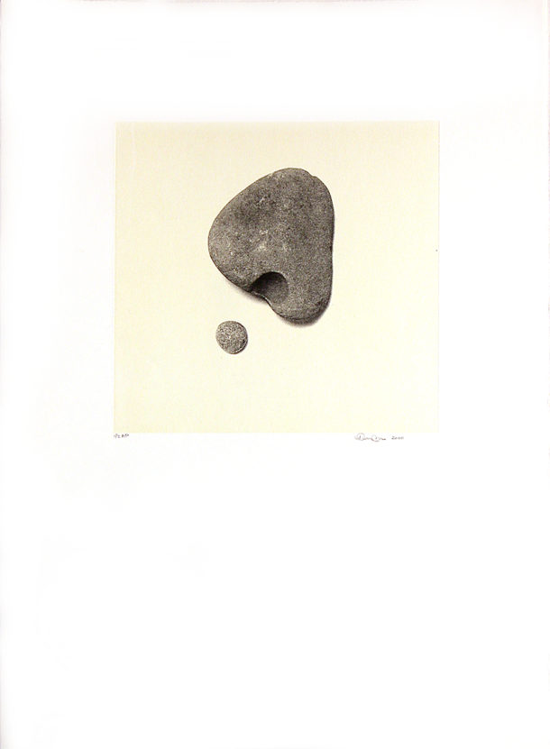 Debra Rubino - untitled (2 stones) 1