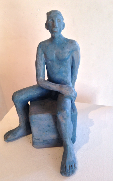 Mavis McClure - Blue Sitting