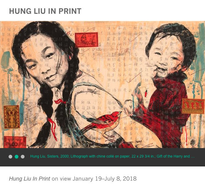 Hung Liu In Print at the National Museum of Women in the Arts