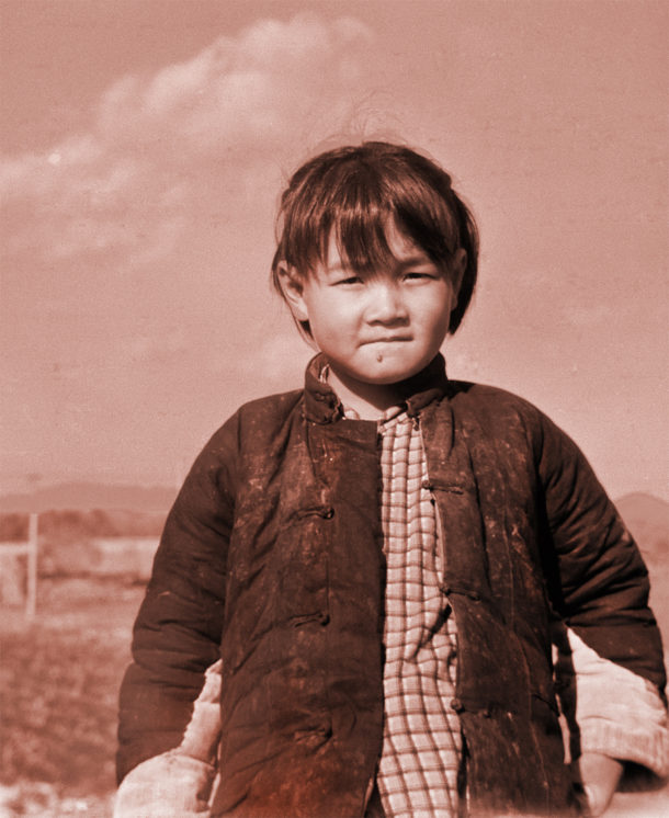Hung Liu - Village Portrait: The Ninth Daughter