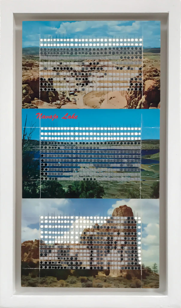 Nina Tichava - Borrowed Landscapes Study No.74,75,76/
NM, Acoma Pueblo, Navajo Lake, Gallup