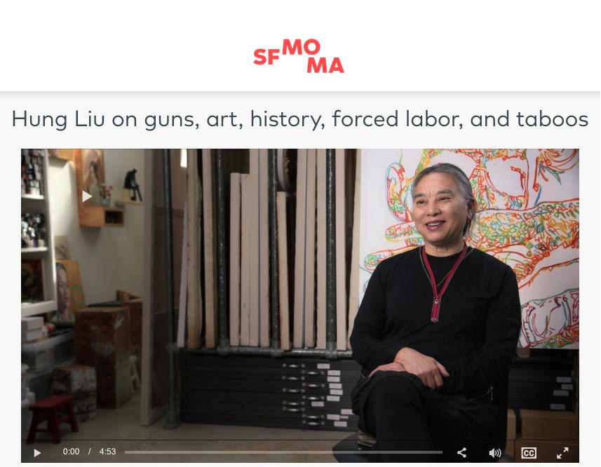Hung Liu at SFMOMA