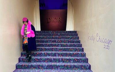 Judy Chicago Triumph at Dior in Paris