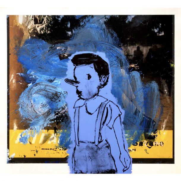 Jim Dine - Little Blue Pinocchio