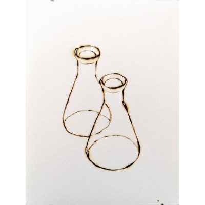 Monica  Lundy - Glass Flasks from the Hospital
Pharmacy of Santa Maria della Pietà, Rome