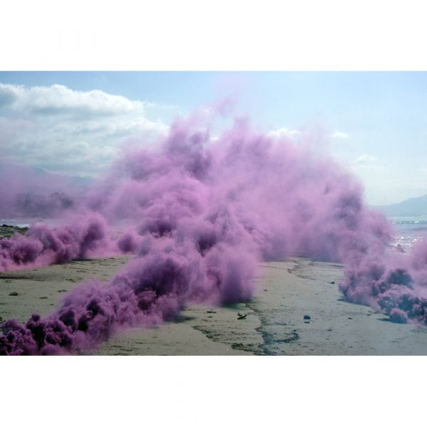 Judy Chicago - Purple Atmosphere from the On Fire Suite