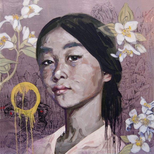 Hung Liu - Flower Girl I