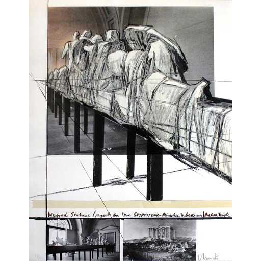Christo and Jeanne-Claude - Wrapped Statues