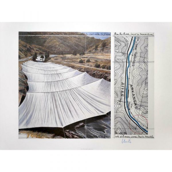Christo and Jeanne-Claude - Over the River (Project for Arkansas River)
