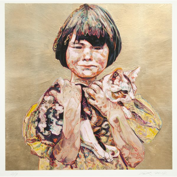 Hung Liu - Migrant Child: with Kitty