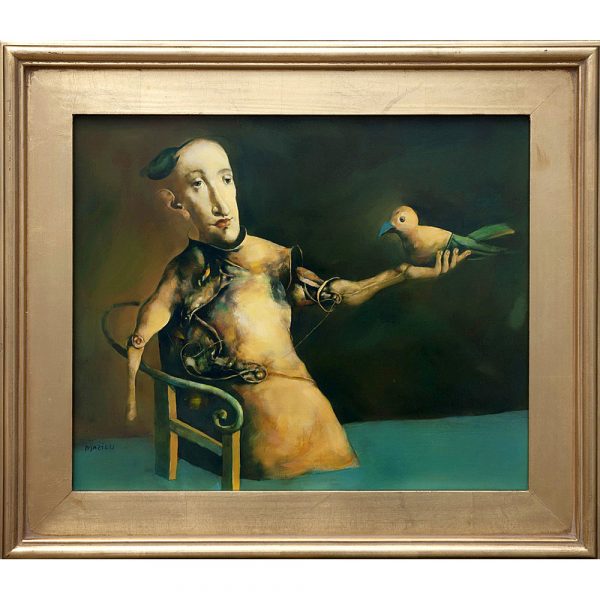 Georges Mazilu - L'homme à l'oiseau