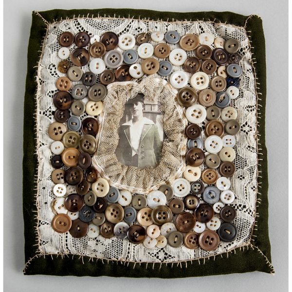Nancy Youdelman - Button Pillow
