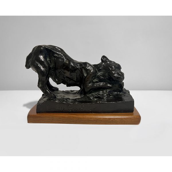 Camille Claudel - Chienne rongeant son os (Dog Gnawing Her Bone)