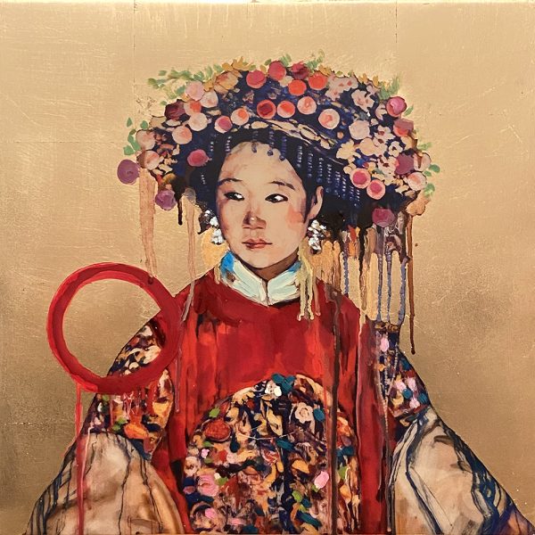 Hung Liu - Manchu Bride, Gold