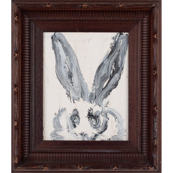 Hunt Slonem - Untitled, white bunny