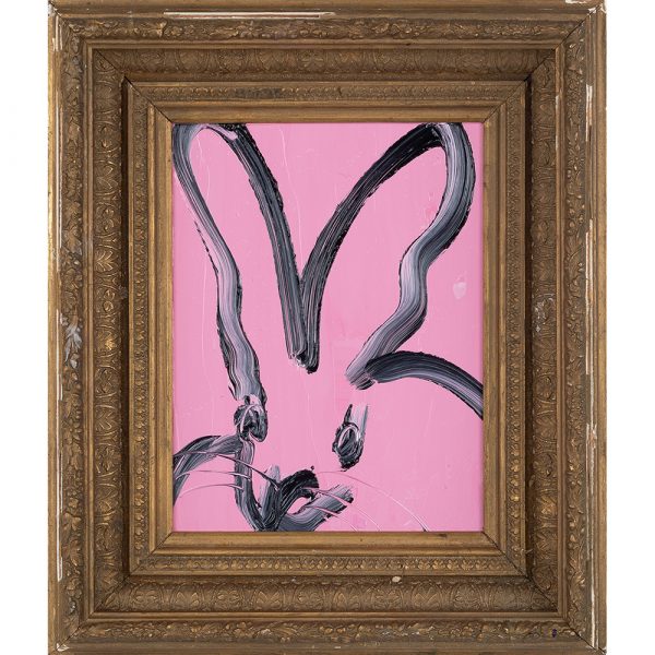 Hunt Slonem - Untitled, Pink Bunny