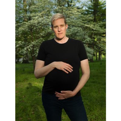 Jess T. Dugan - Vanessa pregnant in Tower Grove Park (38 weeks)