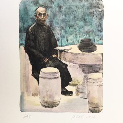 Hung Liu - Grandfather's Mountain:  The Stone Table