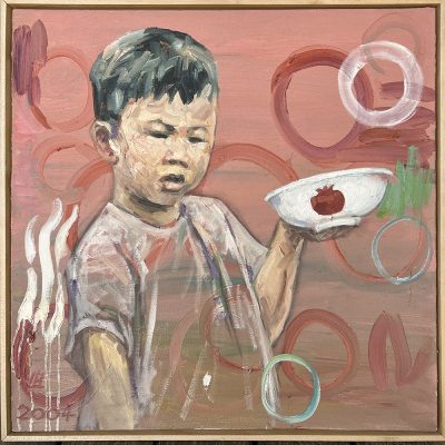 Hung Liu - Pomegranate Bowl (The Tenth Year II)