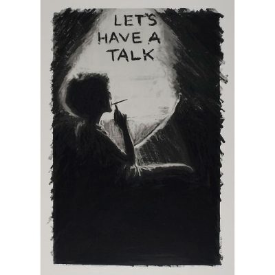 Adrian Piper - Let's Have A Talk, from 10: Art as Catalyst Alternative Museum Portfolio