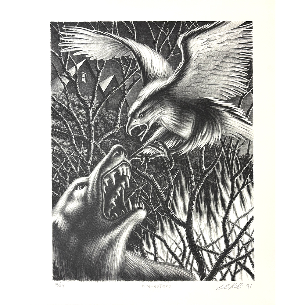 Leonard Koscianski - Fire-Eaters (Black and White)