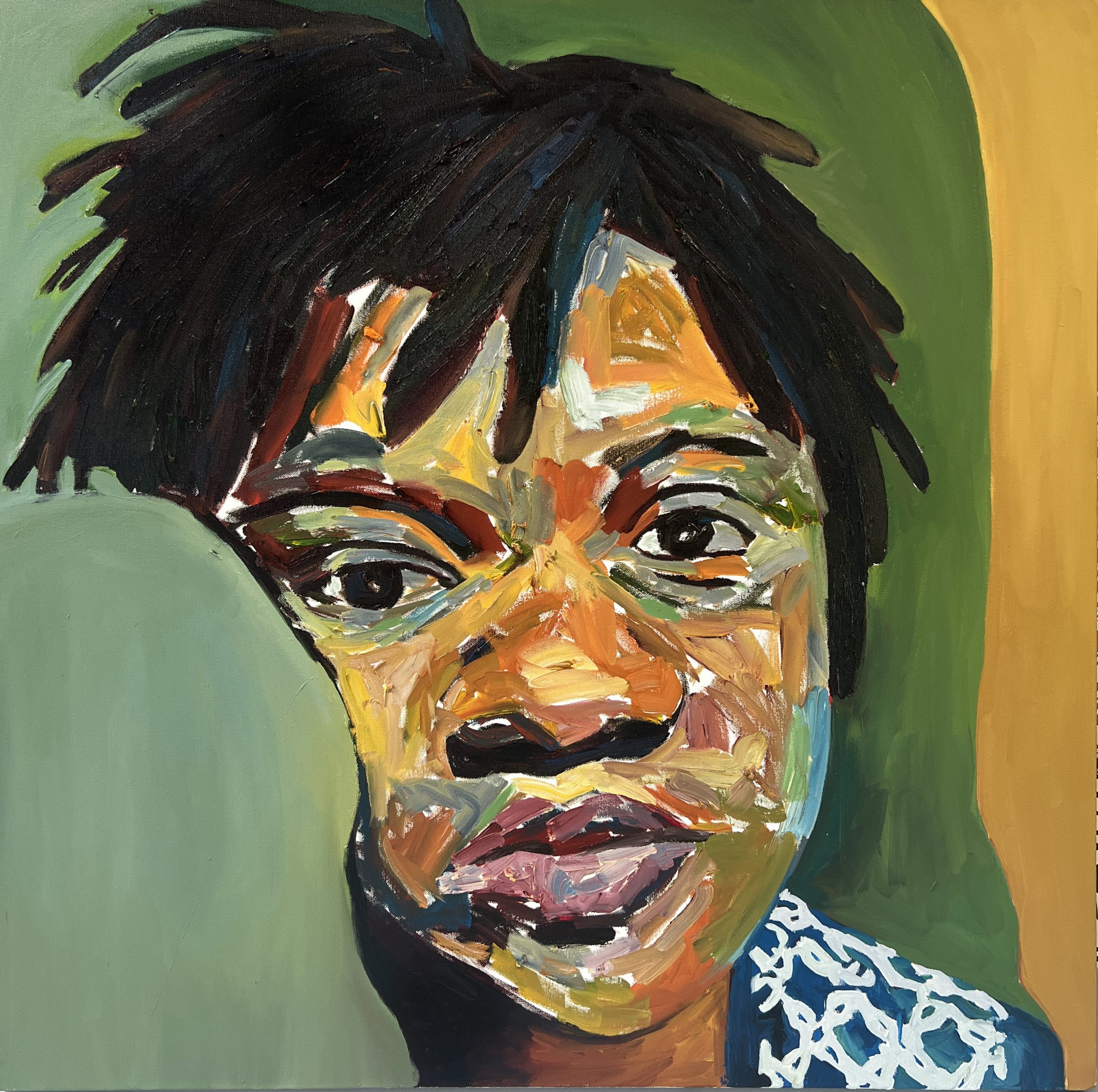 Beverly McIver - Eyes Wide Open Diptych