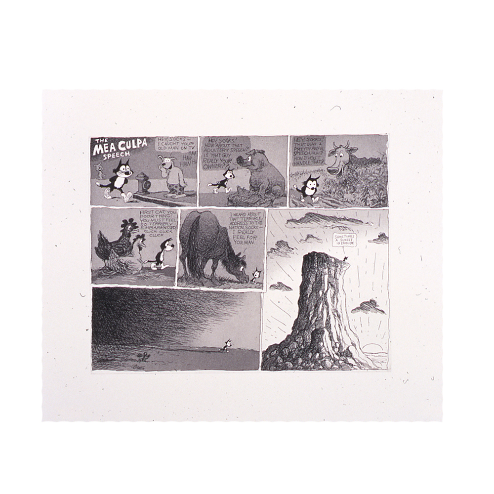 Patrick Oliphant - Mea Culpa