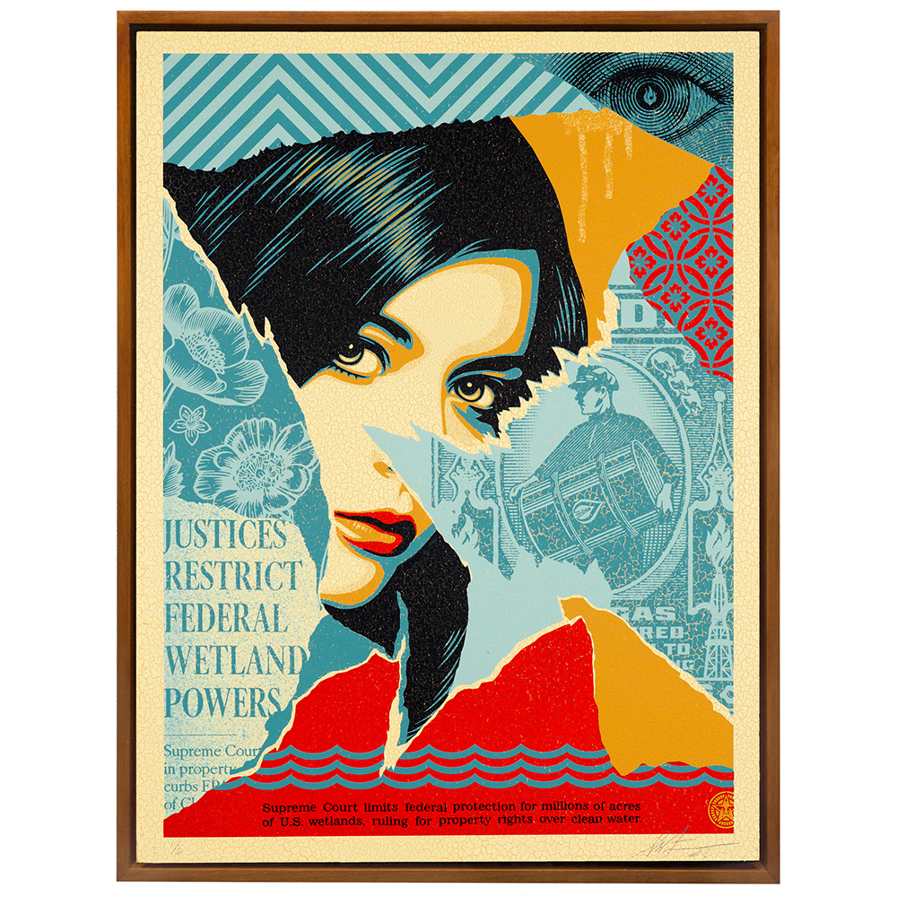 Shepard Fairey - Wetland Powers Shepard Fairey - Wetland Powers