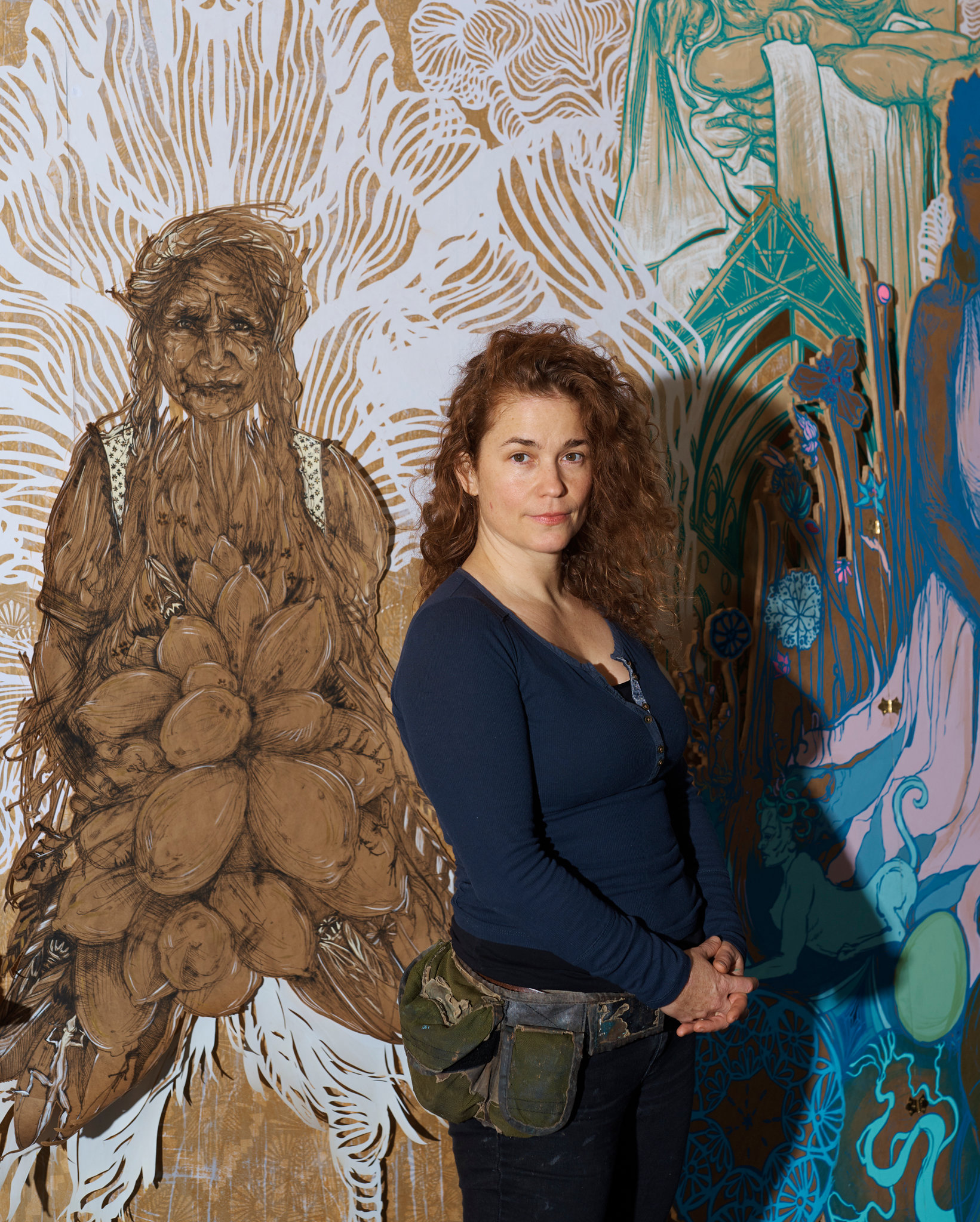 Monica Lundy - 3600 - gouache on paper - 30 x 22" - 2010 Monica Lundy - 3600 - gouache on paper - 30 x 22" - 2010