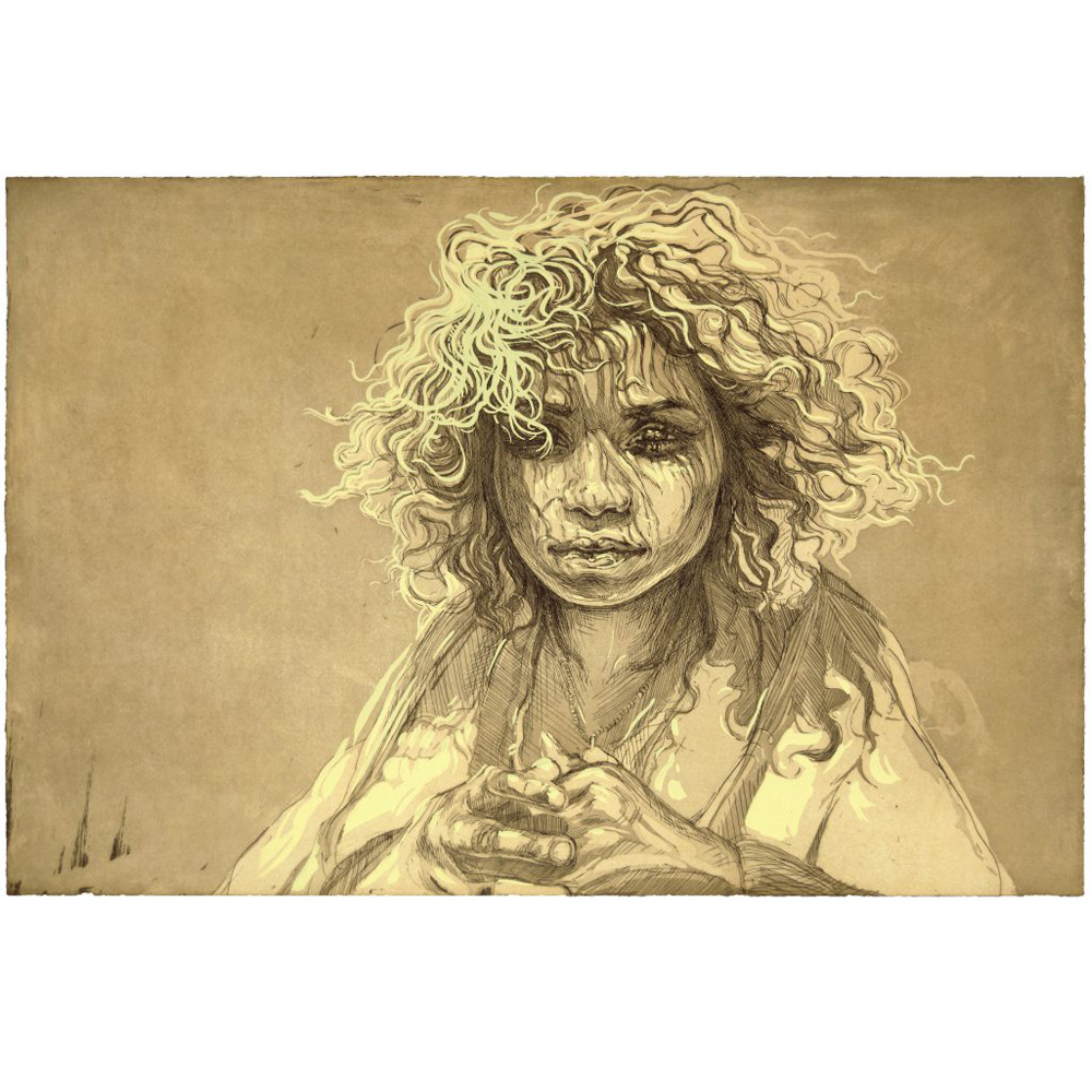 Swoon  - Girl with Dappled Sunlight