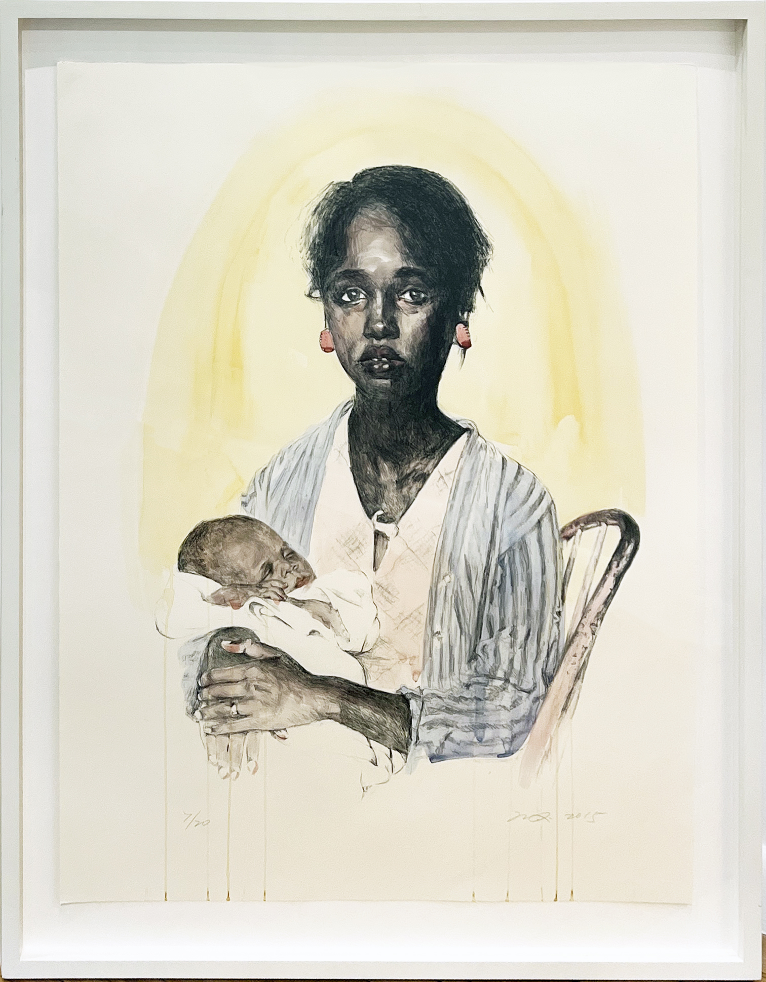 Hung Liu - Black Madonna Hung Liu - Black Madonna