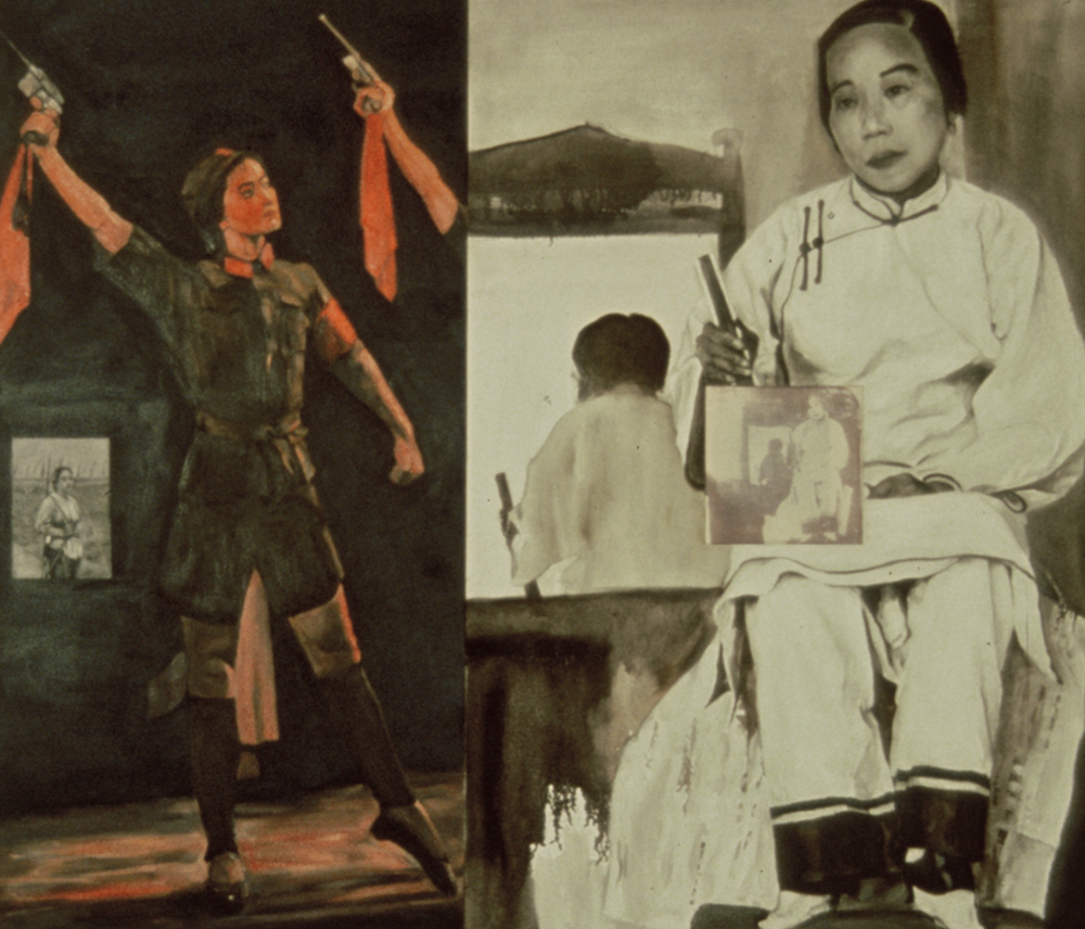 Hung Liu - Golden Lotus