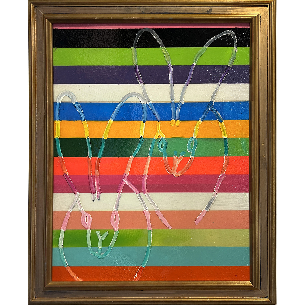 Hunt Slonem - Banded New