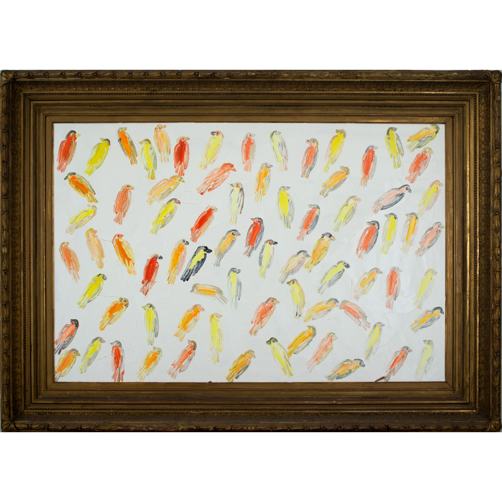 Hunt Slonem - Canaries 2