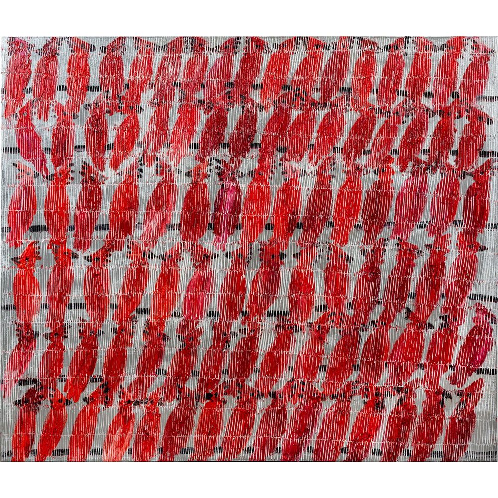 Hunt Slonem - Cardinals Pointe Coupee