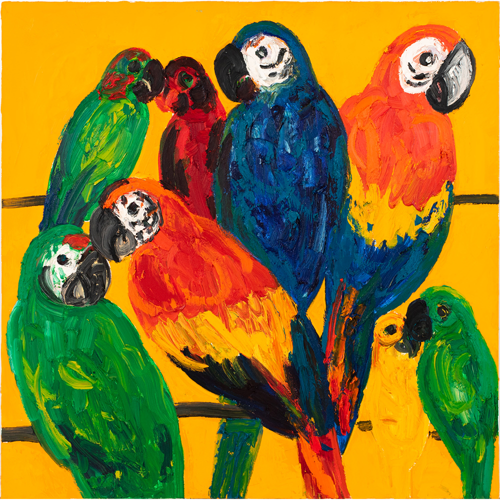 Hunt Slonem - Macaws