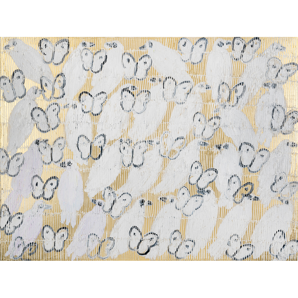 Hunt Slonem - Peace Plan