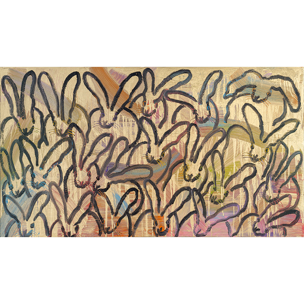 Hunt Slonem - Whiskers Hutch 2