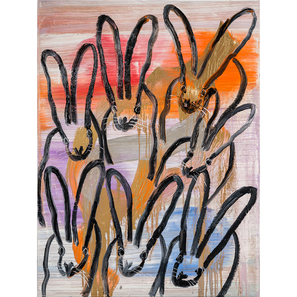 Hunt Slonem - Chinese Fireworks 4th