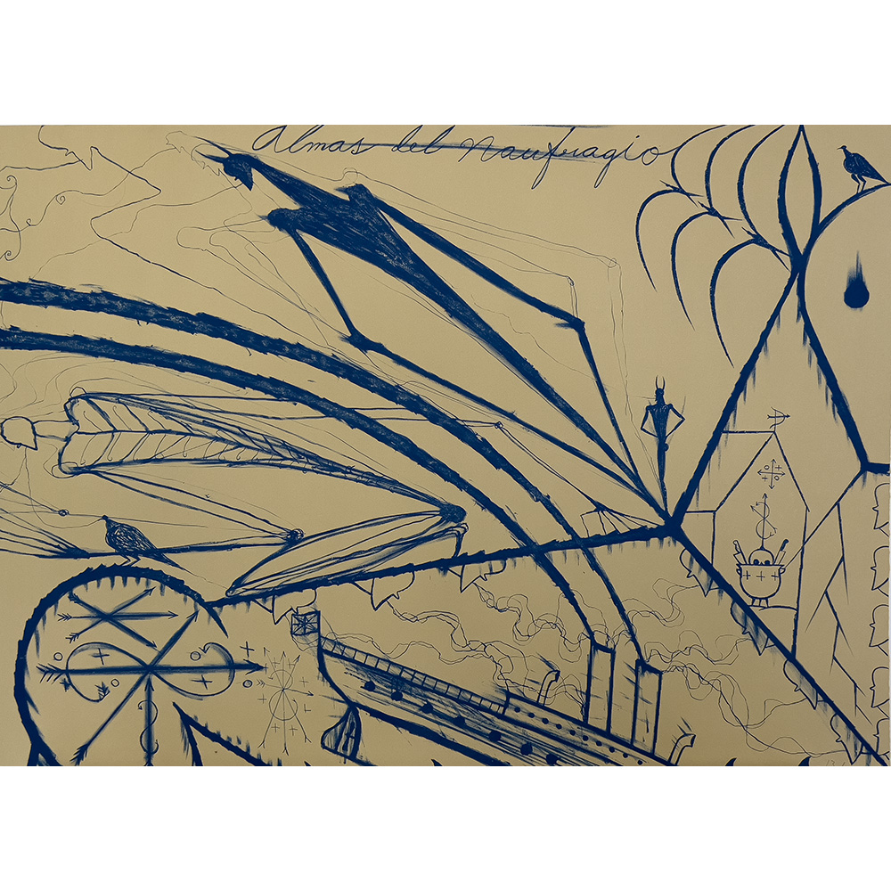 Jose Bedia - Almas del Naufragio