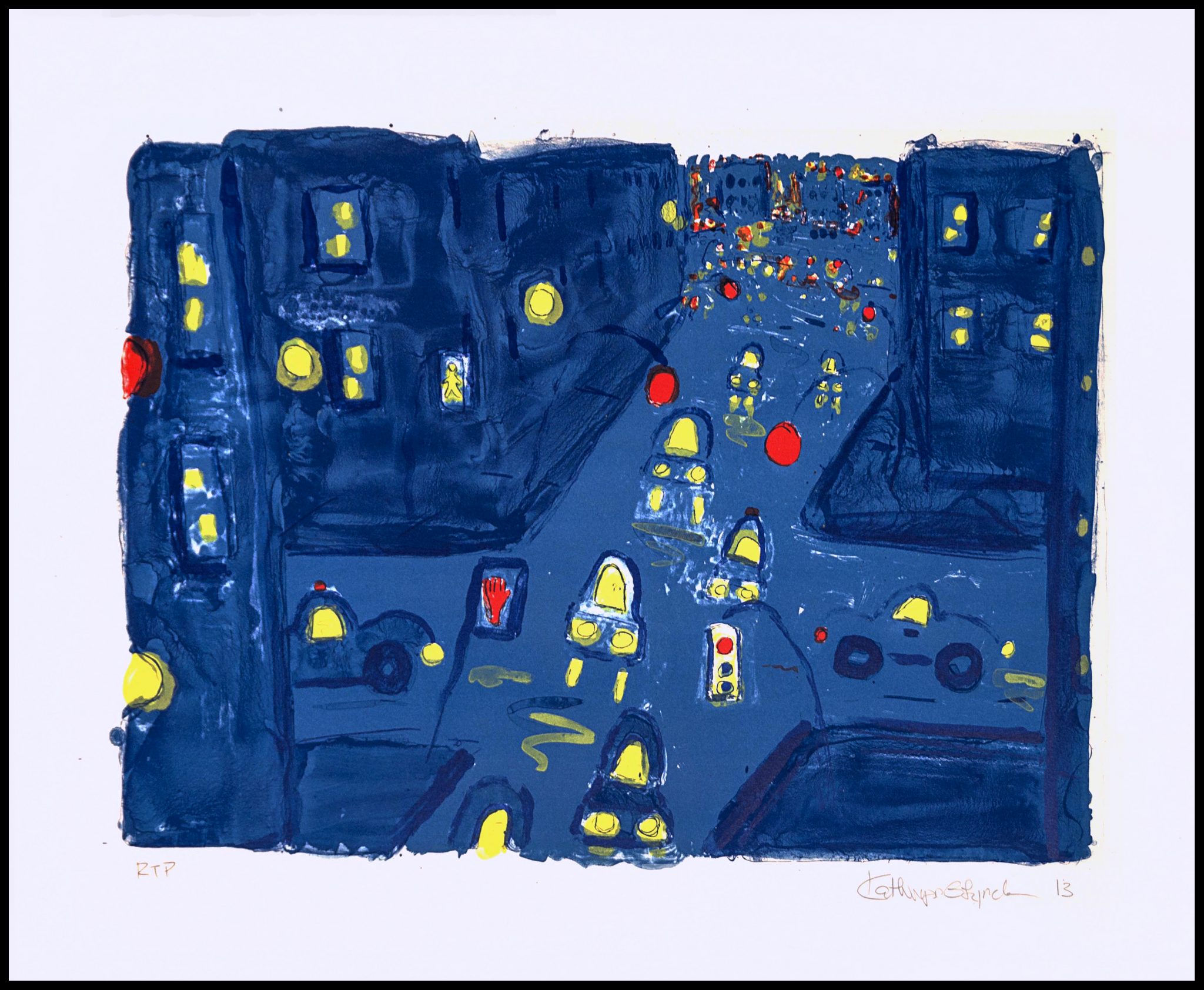 Kathryn Lynch - Intersection in Blue