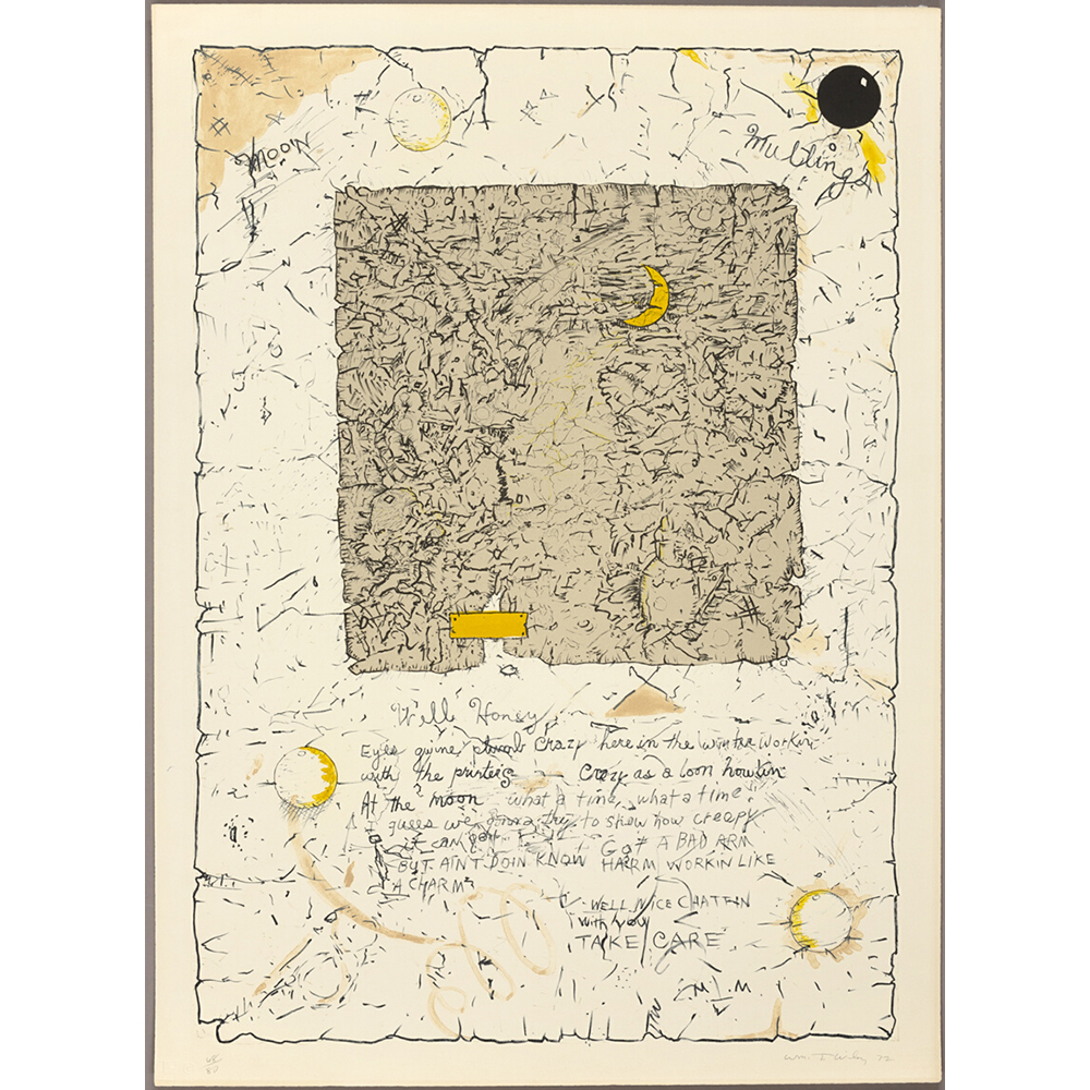 William T. Wiley - Moon Mullings