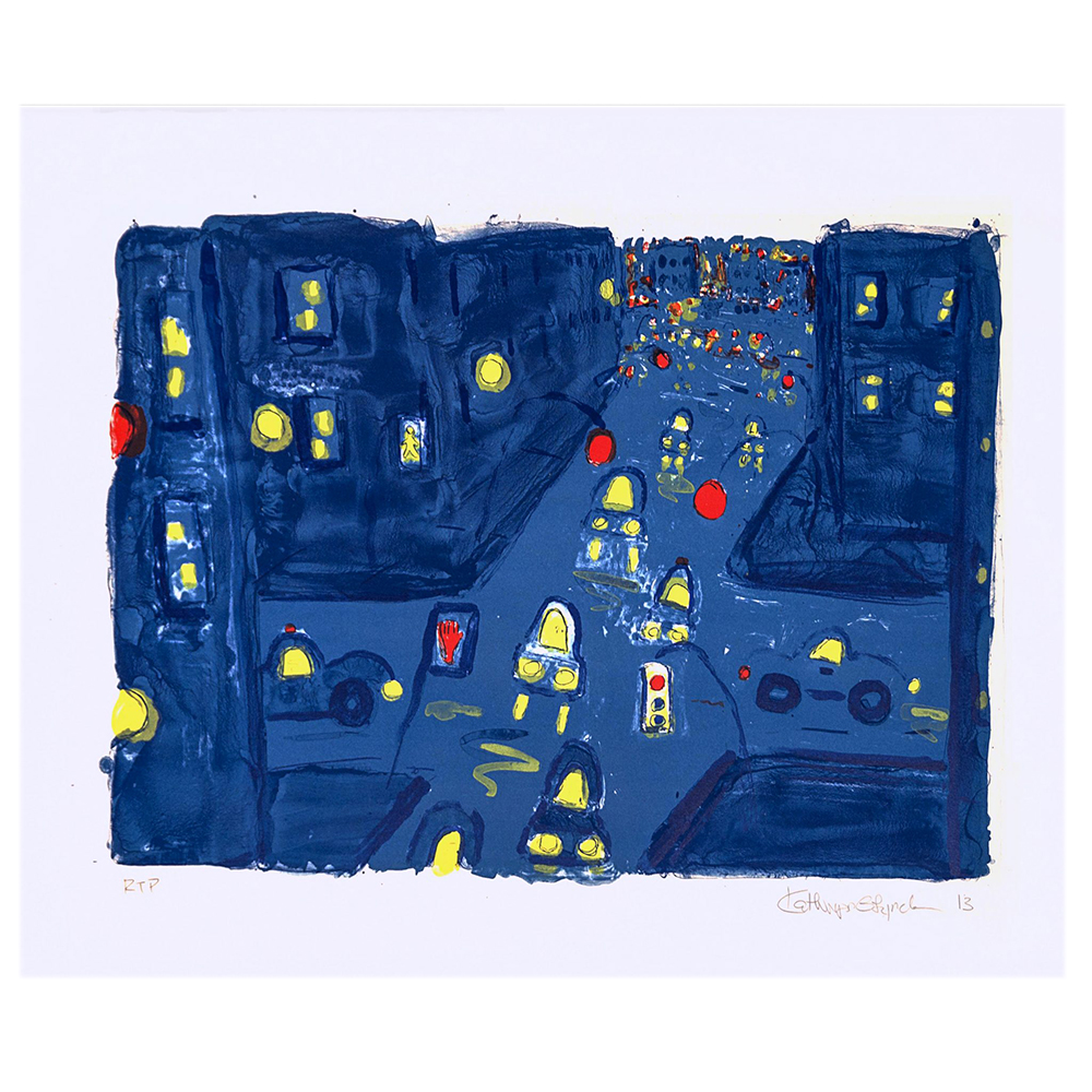 Kathryn Lynch - Intersection in Blue