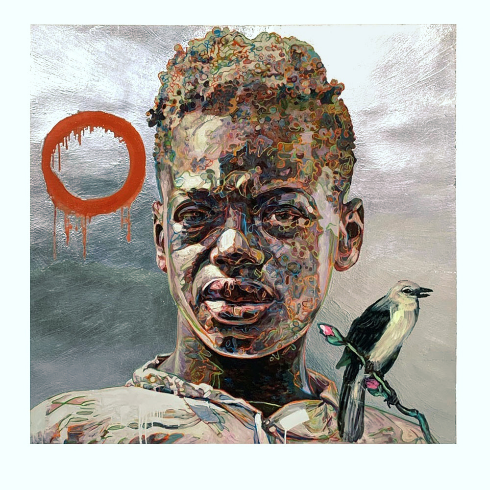 Hung Liu - Mississippi, Silver