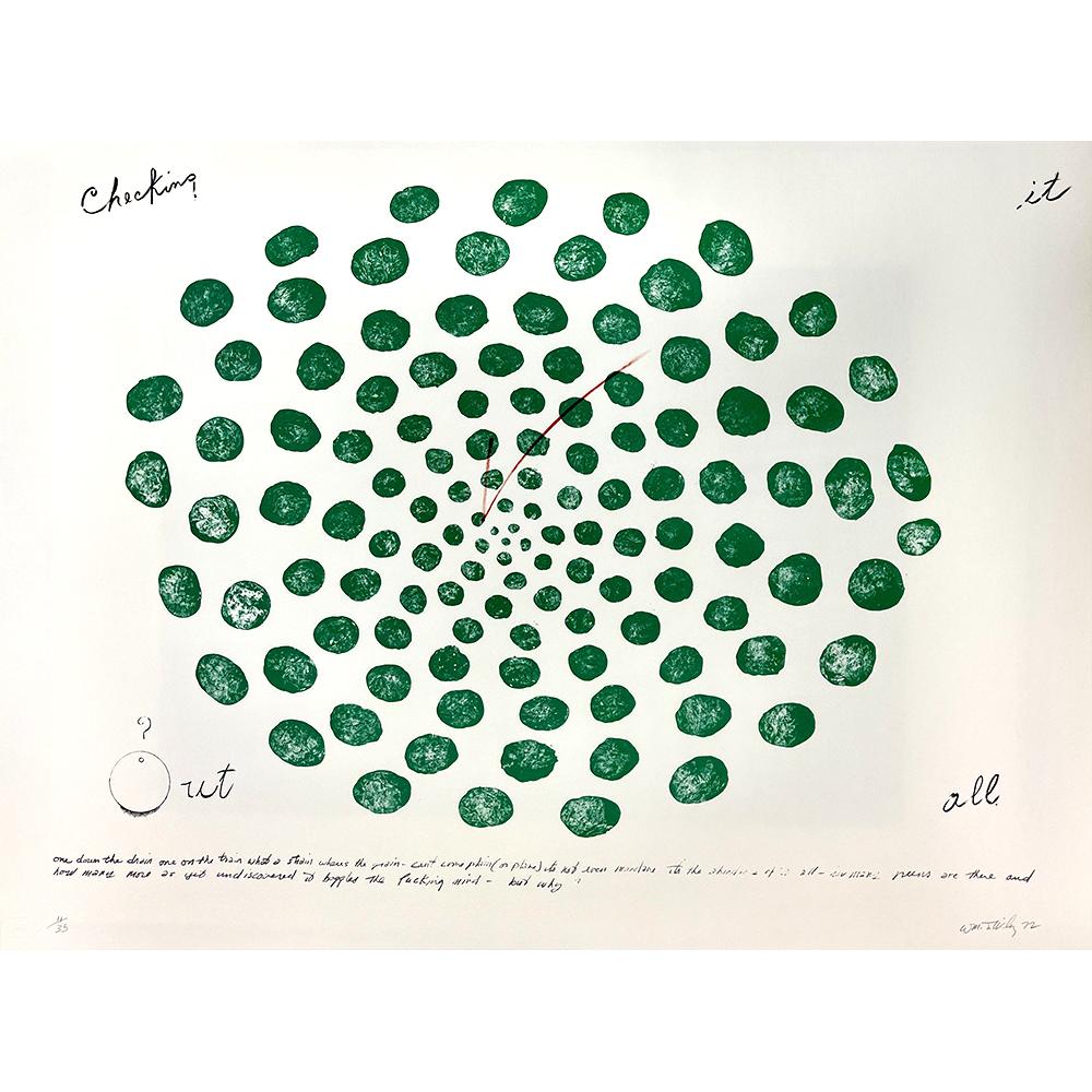 William T. Wiley - Checking it All Out