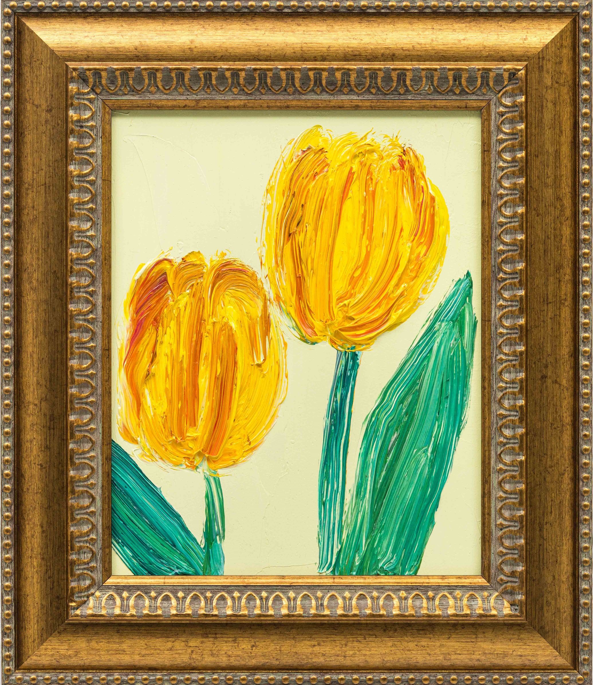 Hunt Slonem – Yellow Tulips