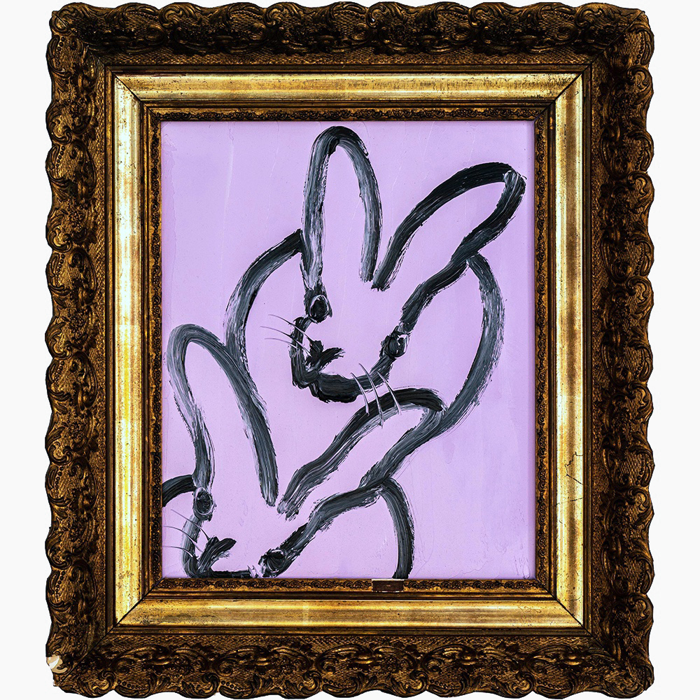 Hunt Slonem - Lavender Romp